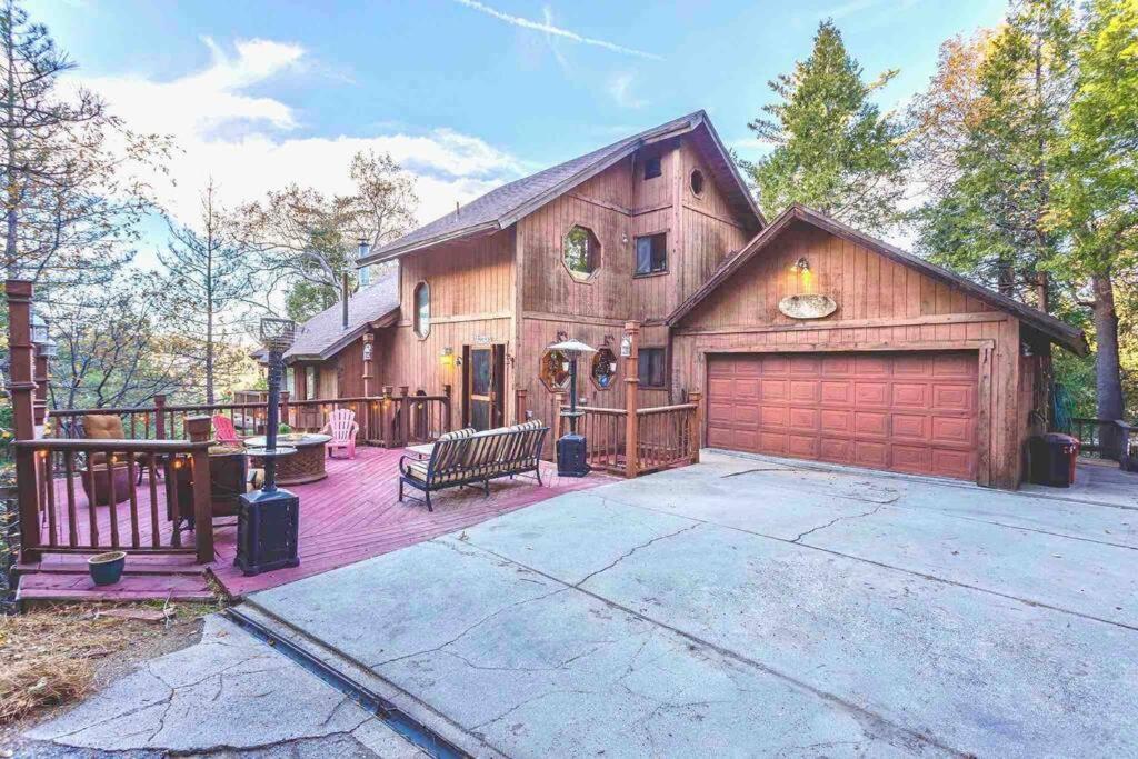 Lakeview 3-Story Winter Home Crestline Zewnętrze zdjęcie