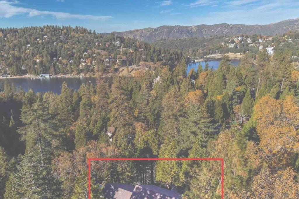 Lakeview 3-Story Winter Home Crestline Zewnętrze zdjęcie